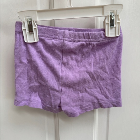 Disney 2T Girls Light Purple Pajama Shorts - Picture 3 of 5